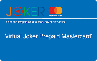 Virtual Joker Prepaid Mastercard