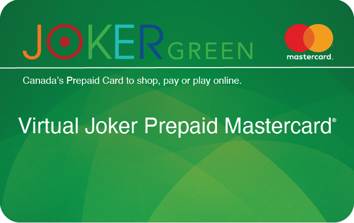 Virtual Joker Mastercard Green